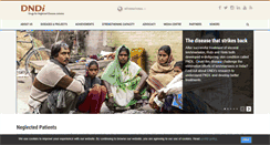 Desktop Screenshot of dndi.org